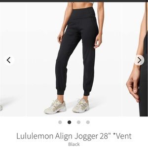 lulu Align Jogger Cool * Vent